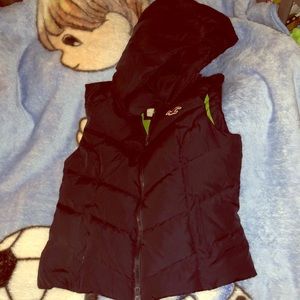 Hollister hooded vest